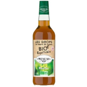 Sirop de Menthe Bio Équitable Maison Meneau 50 cl