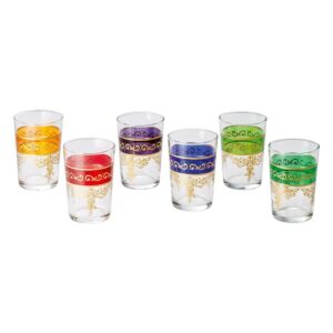 verres à thé marocains 120 Set de 6 verres à thé Dina Cha Cult 12 cl– cha cult (lot de 6)
