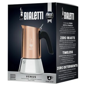 cafetiere italienne bialetti "venus copper" 4t