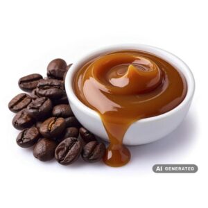 cafe aromatise caramel en grains 250 gr