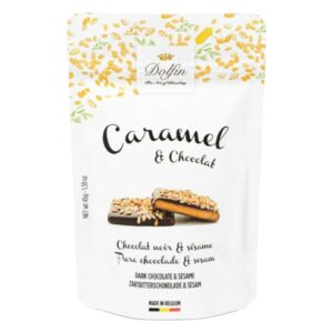 pochon caramel et choco sesame