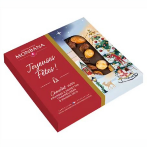 tablette noir joyeuses fetes