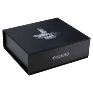 coffret fleurs de the noir et blanc