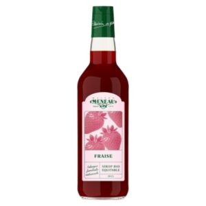 sirop de fraise bio meneau