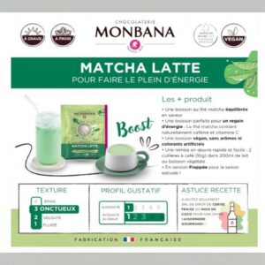 matcha latte monbana