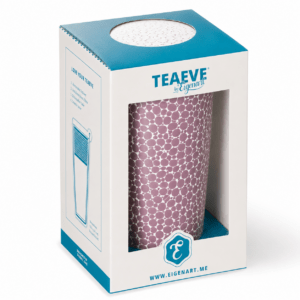 Tisanière Teaeve Stones Lilac 35 cl avec couvercle et filtre inox ChaCult®