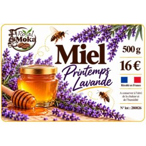 miel printemps lavande