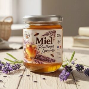 miel printemps lavande