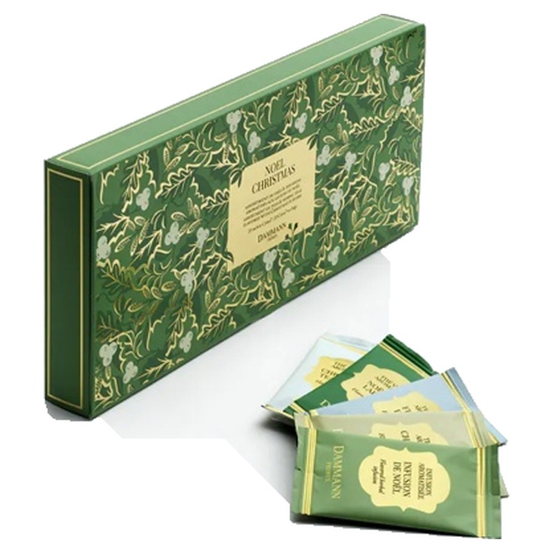 Assortiment de Noël 2026 – Coffret 20 sachets – Dammann Frères