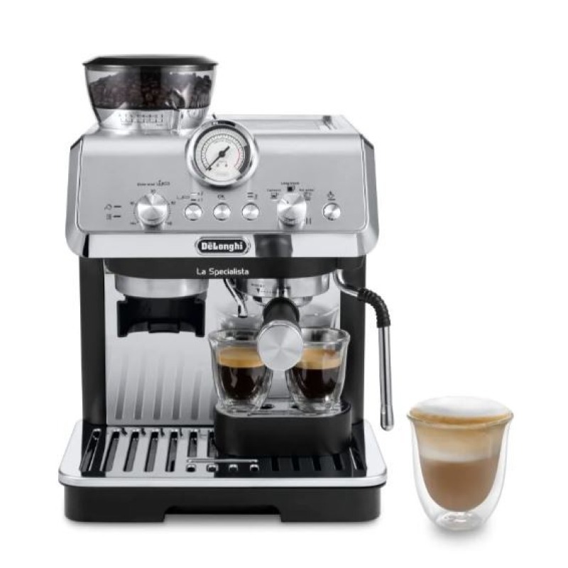 Machine expresso avec broyeur De’Longhi La Specialista Arte EC9155.MB noire et métal